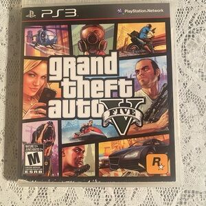 Sony Playstation 3 PS3 Grand Theft Auto V 5 GTA V Video Game